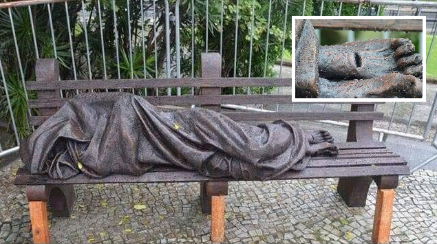 Imagem associada à reflexão E se depois você descobrisse que o caído era Jesus?
